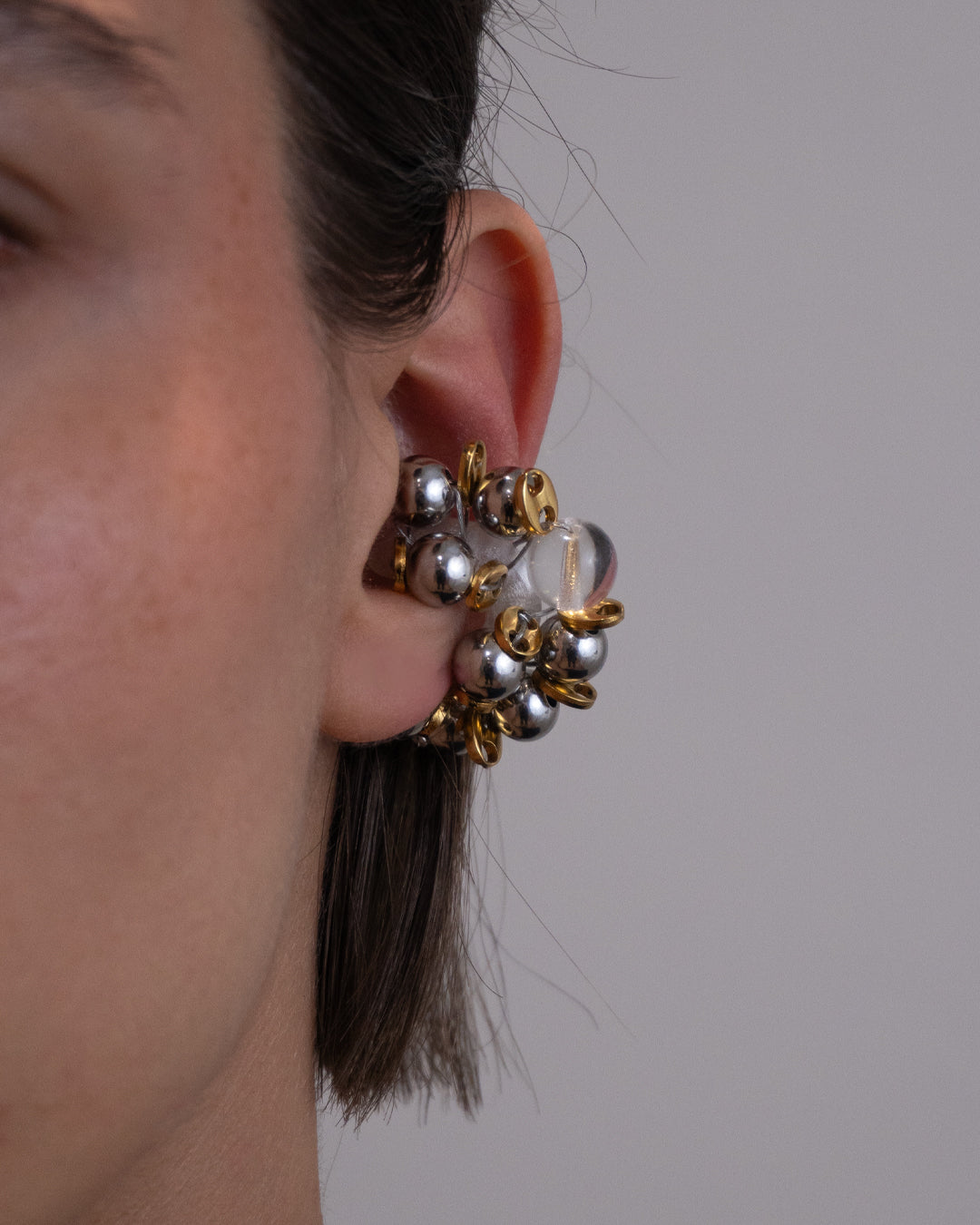 Earcuff Jelly duo Goldy